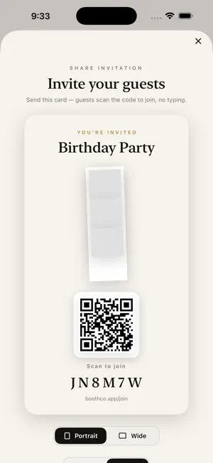 BOOTH: LIVE EVENT PHOTOBOOTH screenshot 2