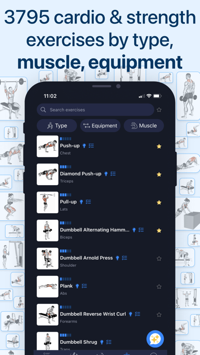 Fitness Planner Gym・Workout AI Screenshot