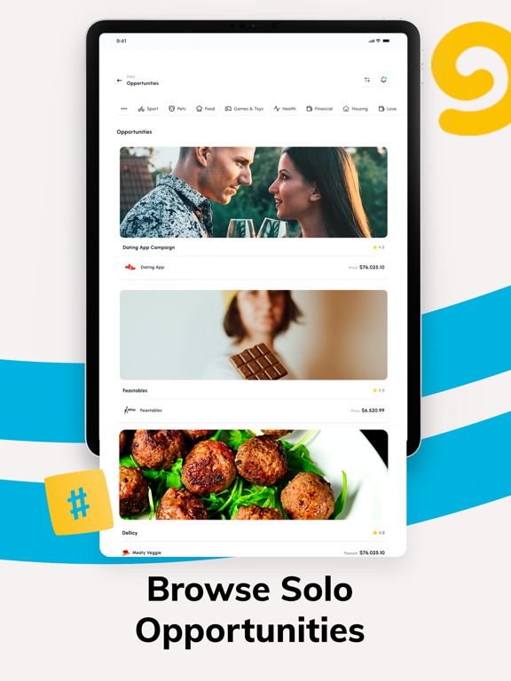 Posted: Get Paid to Create iPad screenshot 4 - Business app