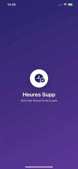HeuresSupp screenshot 1
