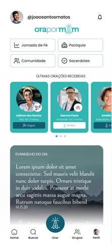 In My Pray APP iPhone screenshot