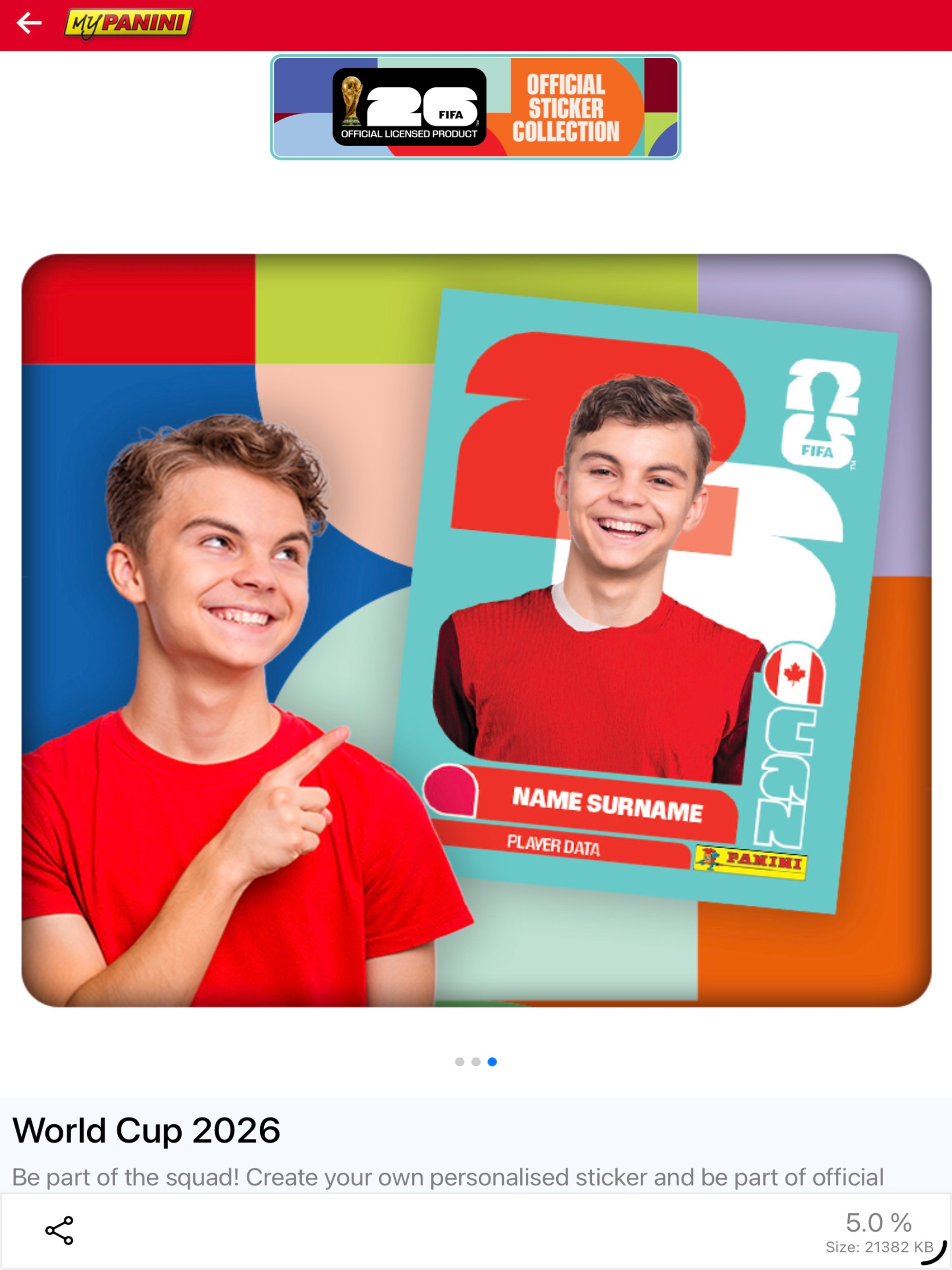 MyPanini™ screenshot 11