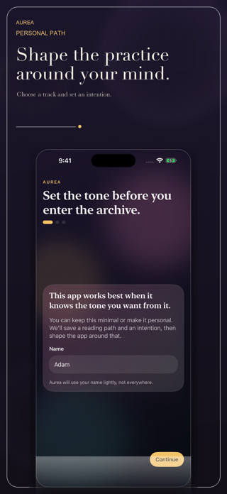 Aurea — Daily Wisdom Screenshot 4 of 4