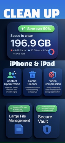 Storage Cleaner: CleanMasterX Screenshot 1 of 5