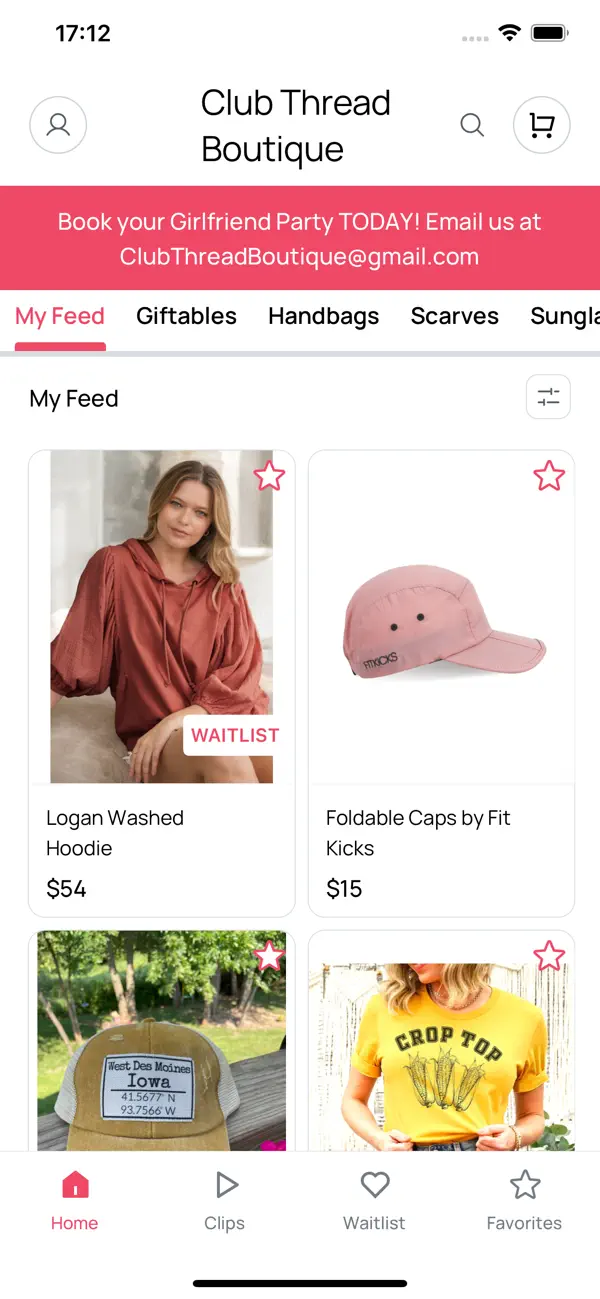 Screenshot #2 pour Club Thread Boutique