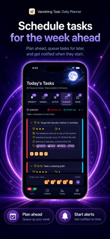 Vanishing Tasks: 每日计划 screenshot