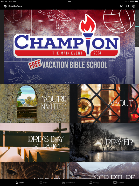 Screenshot #4 pour Breathe Back Ministries