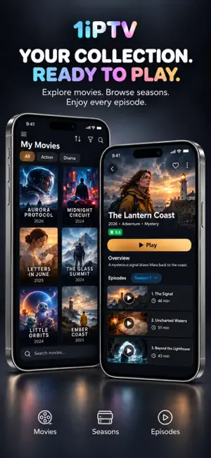 1iPTV - IPTV & video Player screenshot 3
