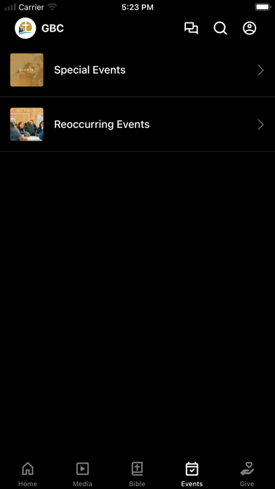 Grace Bible Chapel Screenshot