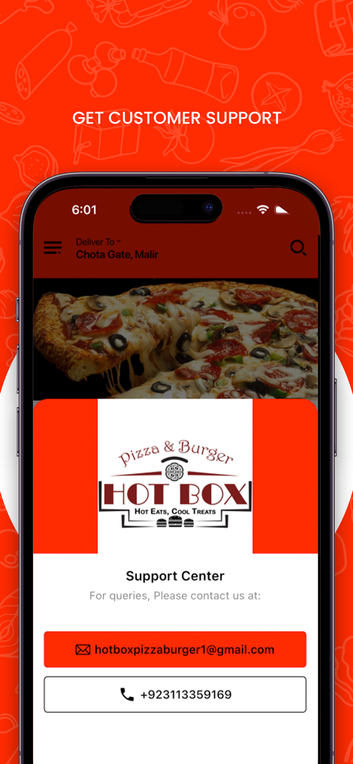 Hot Box Pizza and Burger