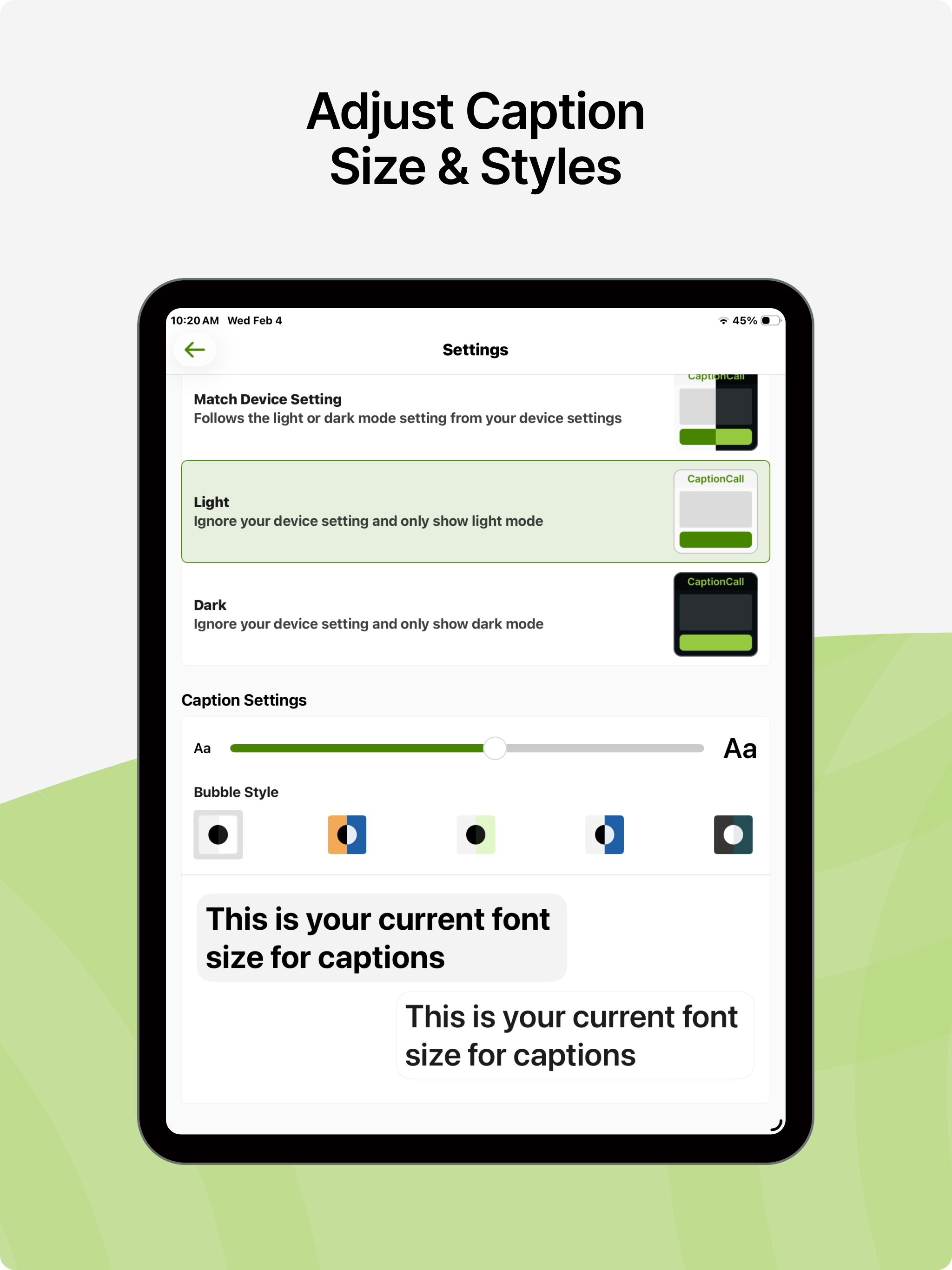 CaptionCall screenshot 12