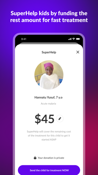 Helpster Charity. Saving Lives Screenshot