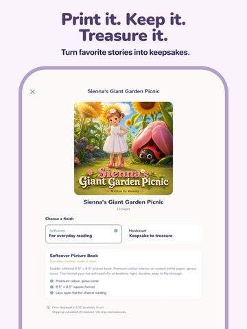 Noli: Personalized Storybooks iPad screenshot