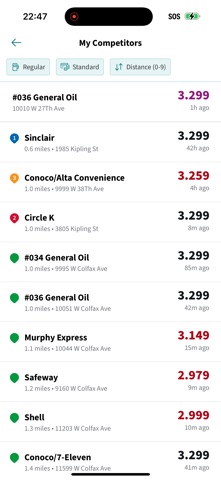OPIS PricePro screenshot