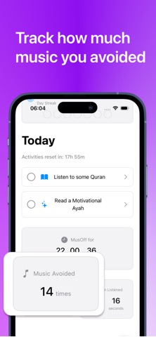 Musoff - Quit Music screenshot