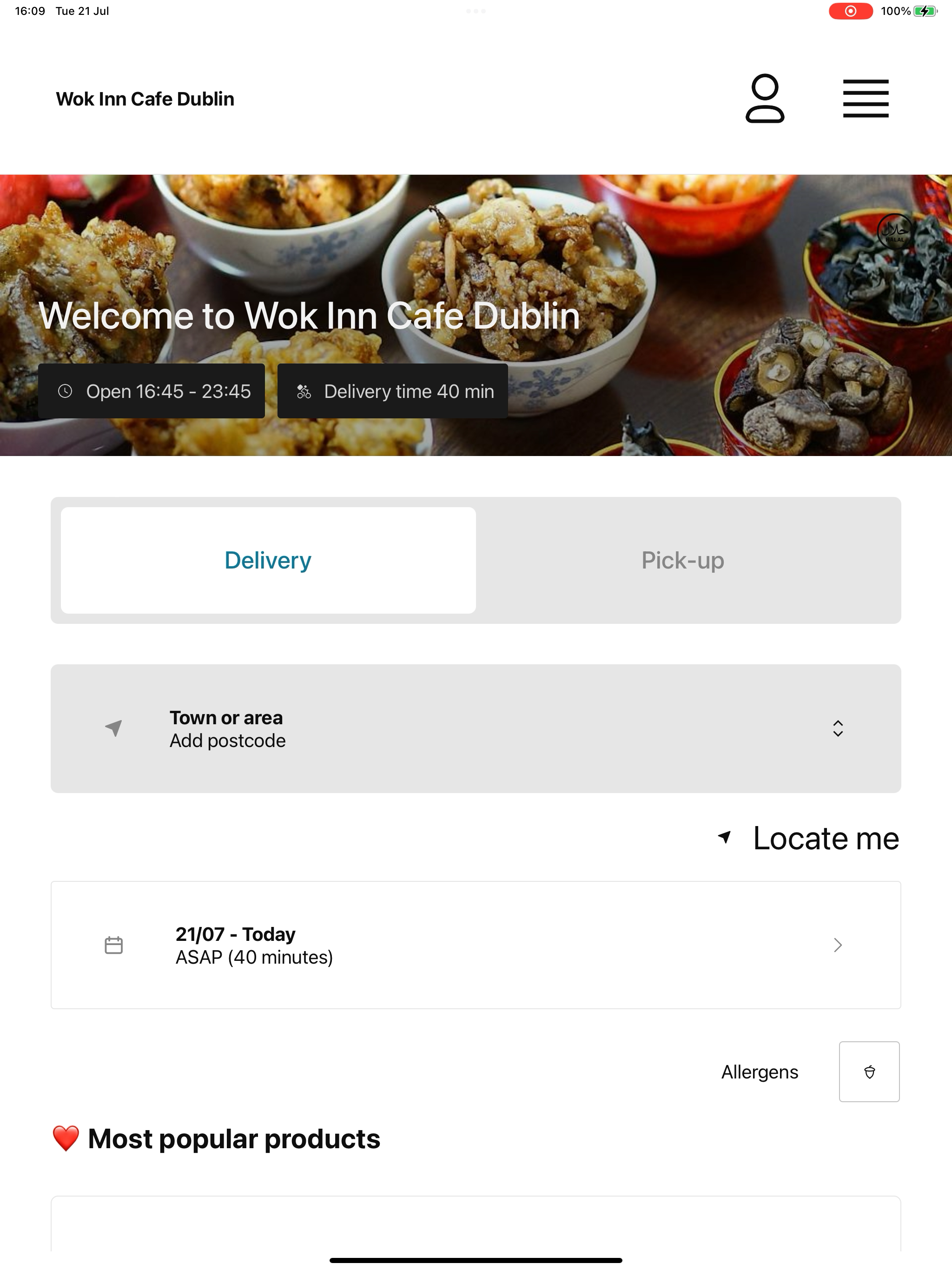 Wok Inn Cafe Dublin screenshot 13