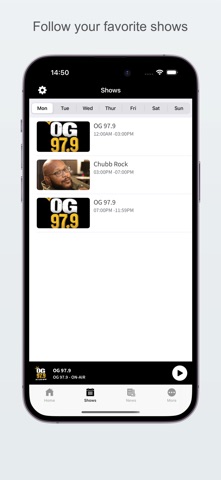 OG 98.9 screenshot