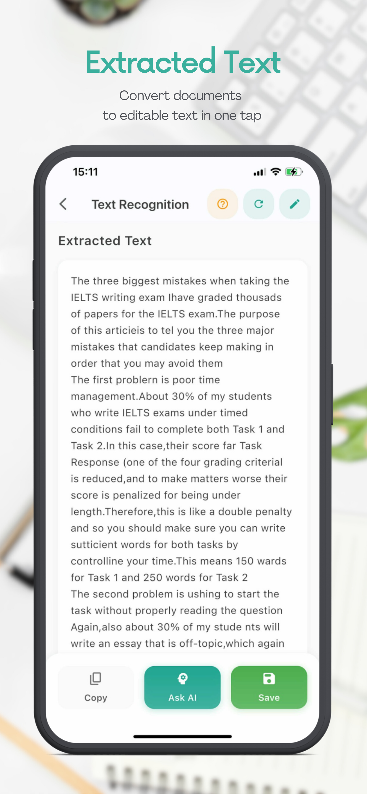 Scanner AI: PDF Scanner & OCR
