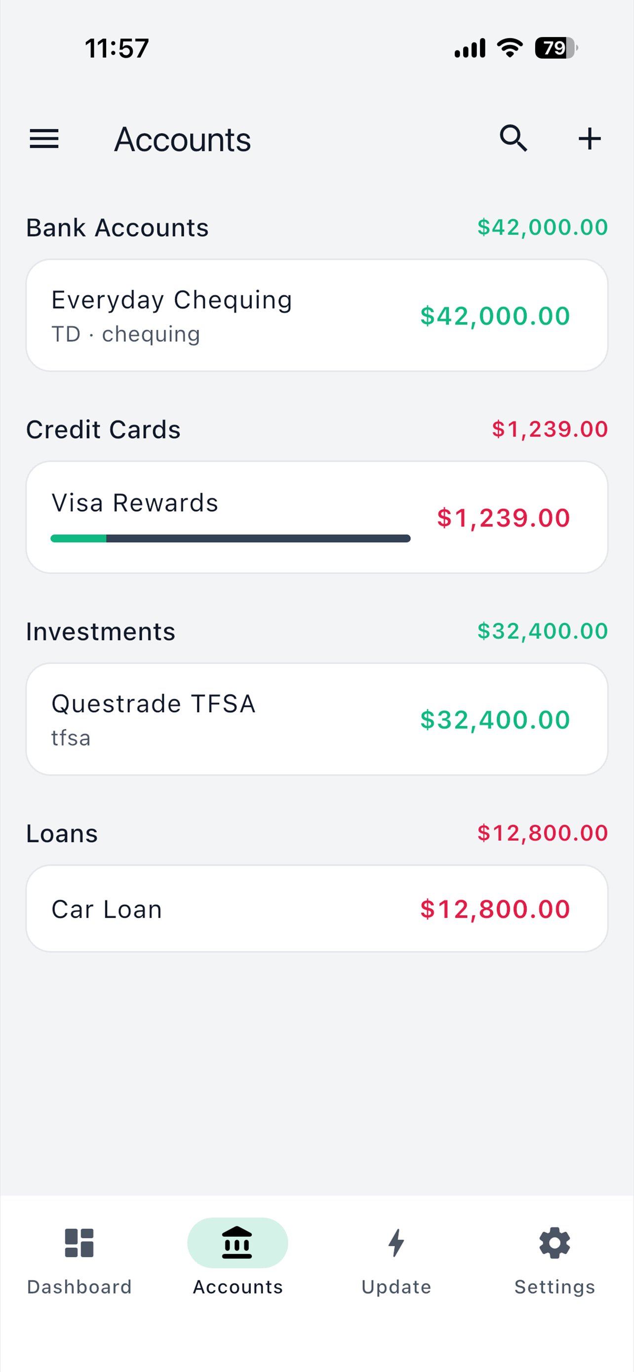 Finance Tracker: Net Worth screenshot 7