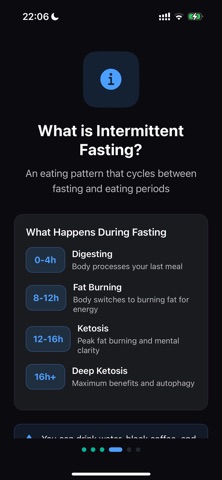 Fastly - Fasting Tracker Screenshot 5 of 6