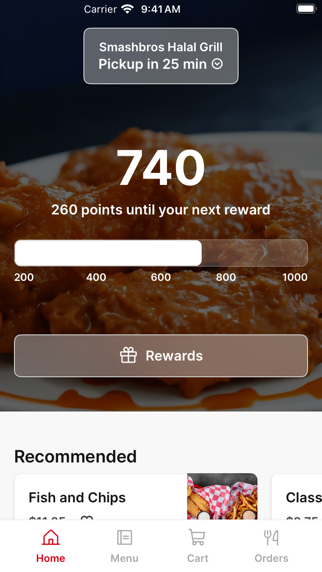 Smashbros Halal Grill app screenshot
