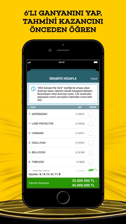 atyarışı.com - TJK At Yarışı screenshot-6