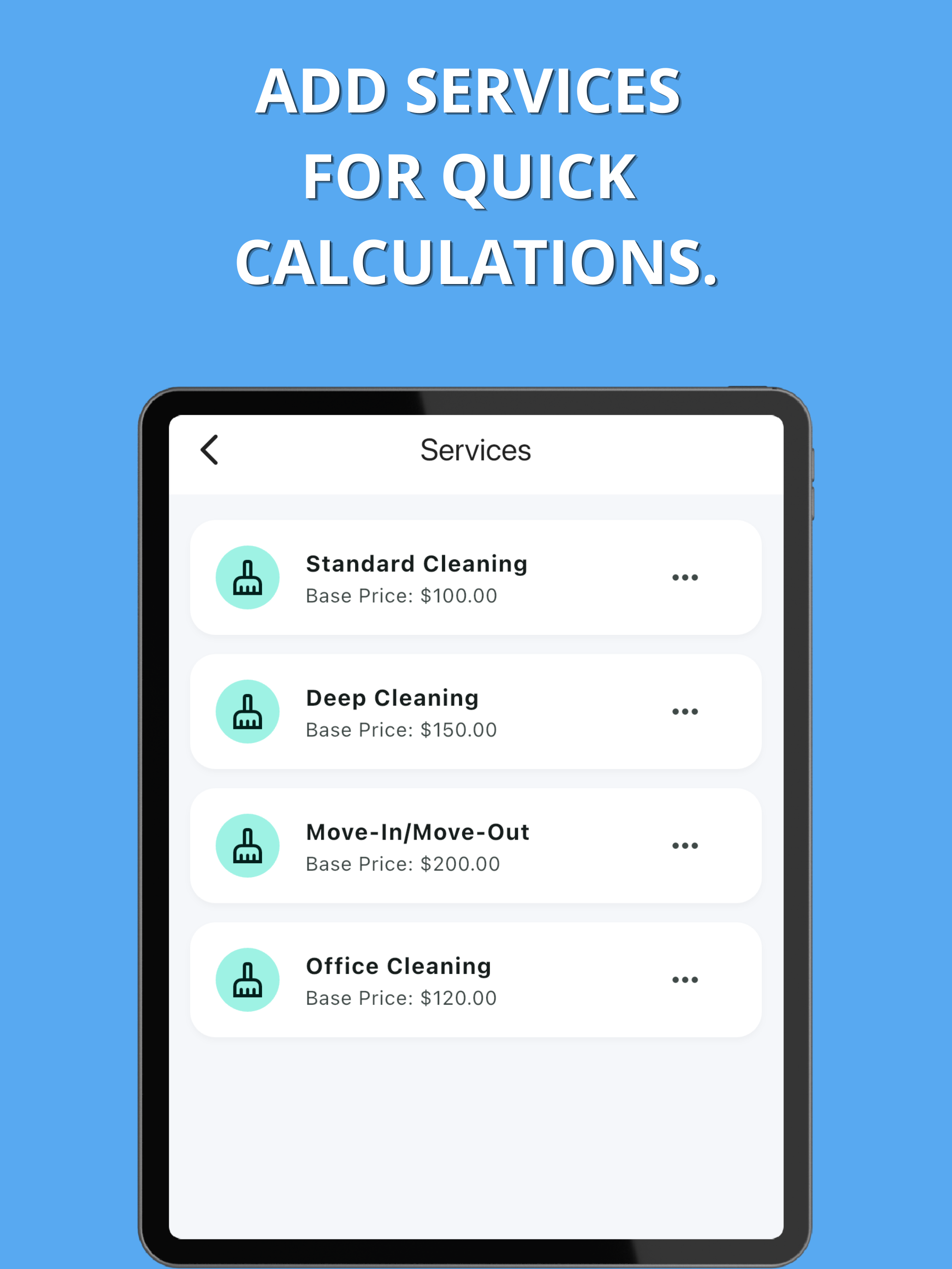 CleanCalc(Cleaning Calculator) screenshot 14