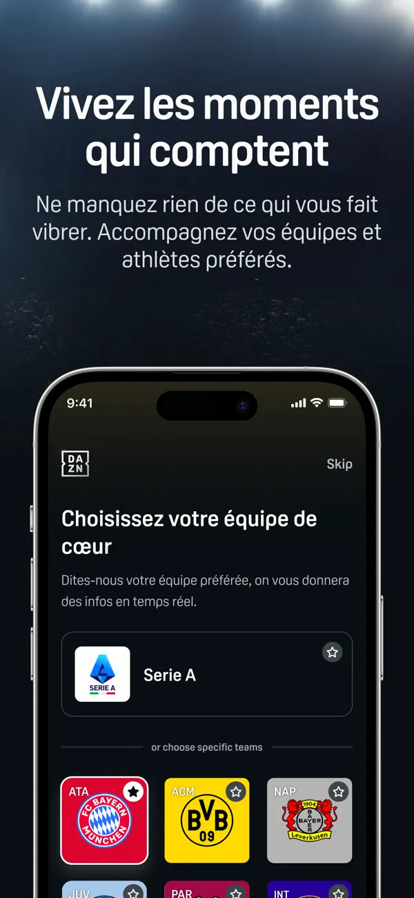 Screenshot #3 pour DAZN : Sports en Direct