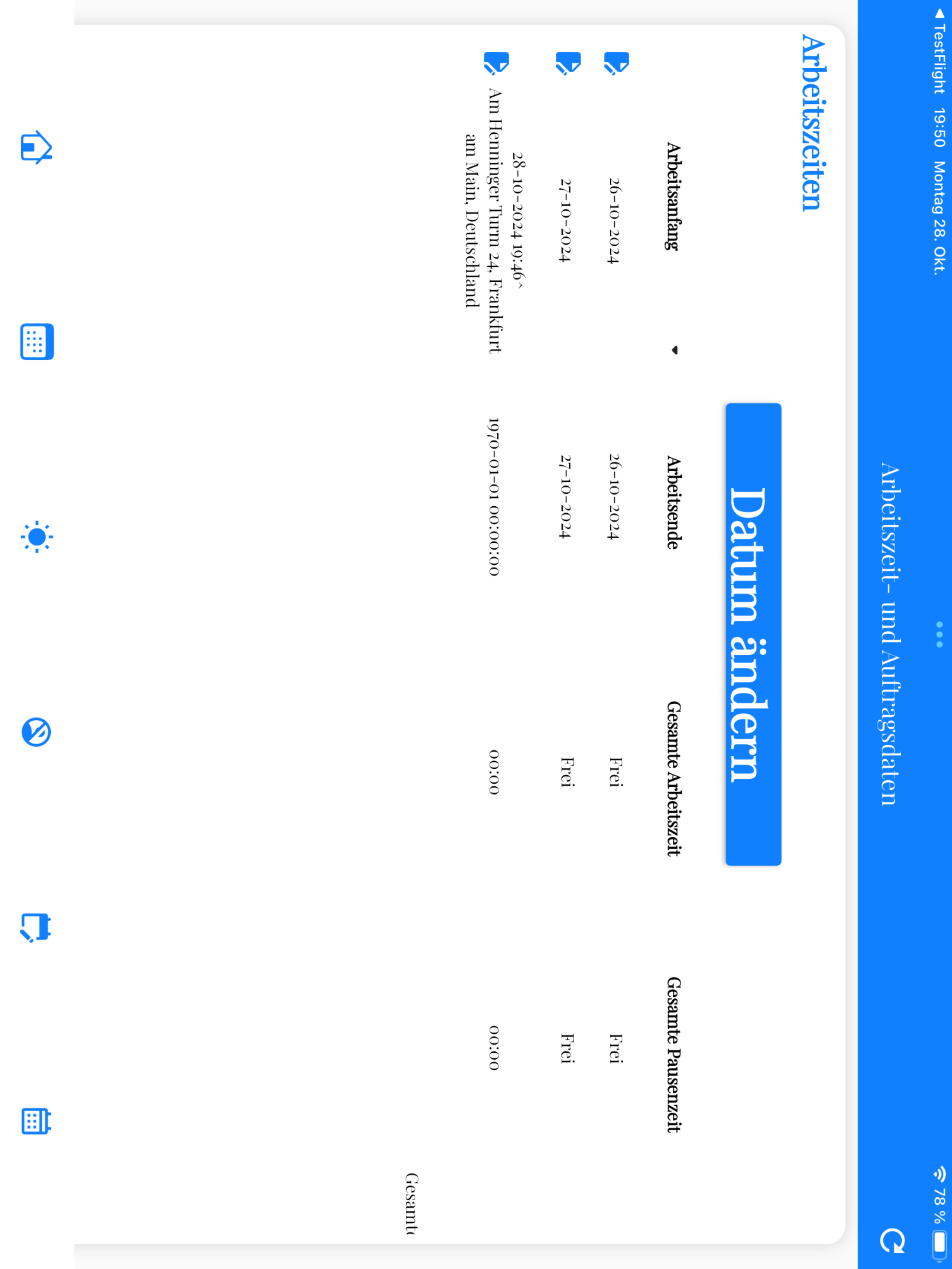 Get2world Timemanagement App