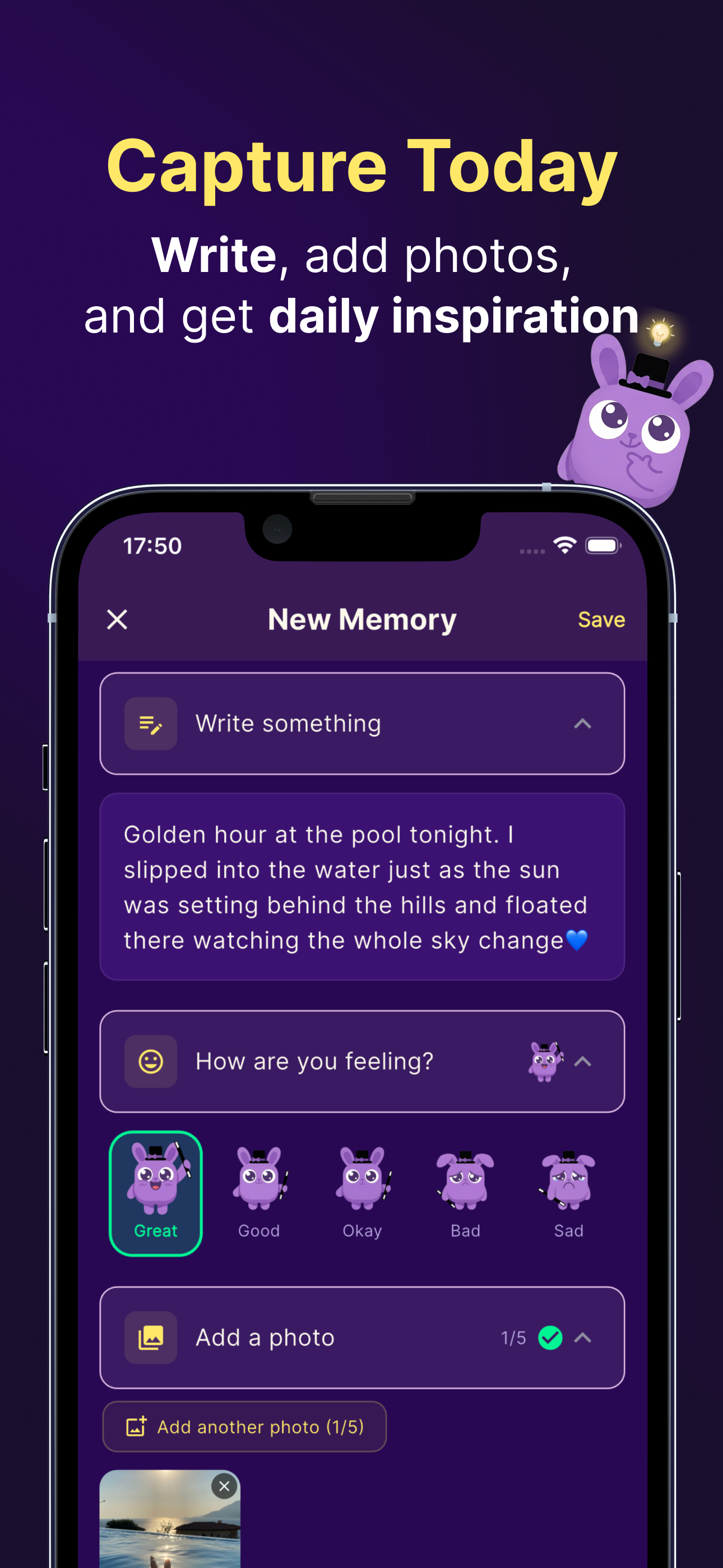 Pocus Diary: Memory & Journal screenshot 2