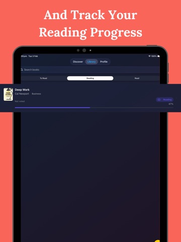 BookMatch: Book Recommender iPad screenshot 9