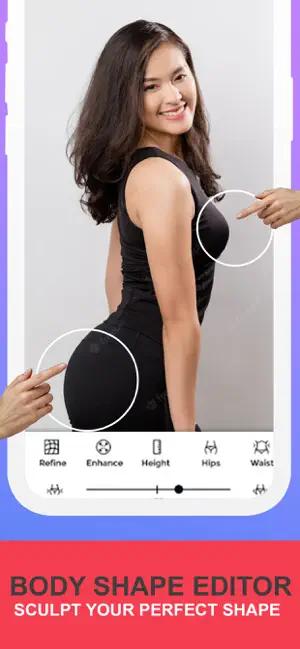 Body Shape Editor – ReShape Me screenshot 1