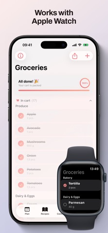 Nom Nom: Organize Recipes Plan iPhone screenshot