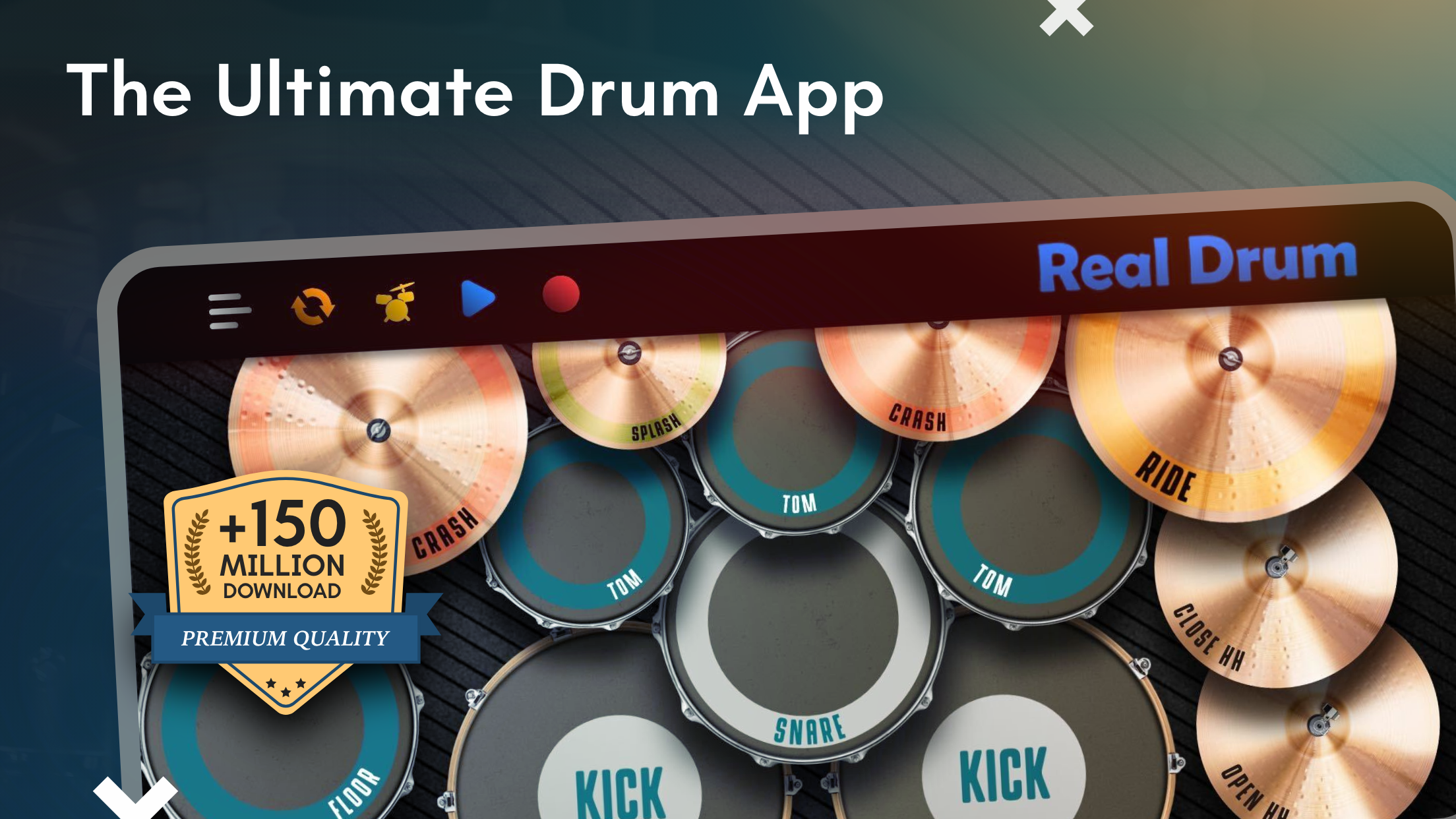 Real Drum: electronic drum set