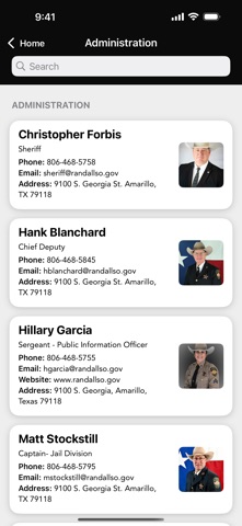 Randall County Sheriff (TX) Screenshot 2 of 3