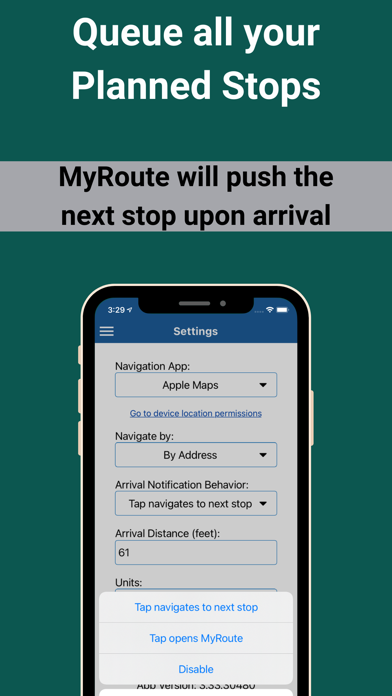 Screenshot 4 of MyRoute: Multi-Stop Navigation App