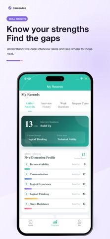 CareerAce: AI Interview Screenshot 4 of 9