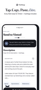 VintSnap: Sell on Vinted Fast screenshot