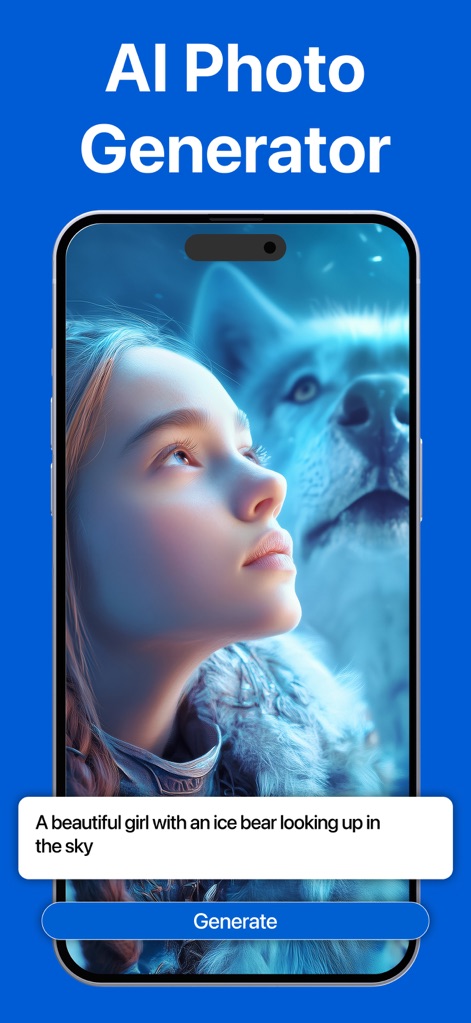 HP Smart Printer App : iPrint - Experience the powerful AI Image Generator, allowing users to create stunning visuals from simple text prompts and preview their artistic creations instantly.