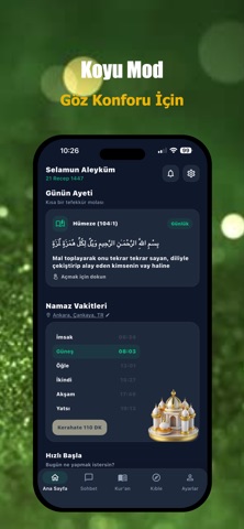 İkra - Namaz Vakitleri AI iPhone screenshot