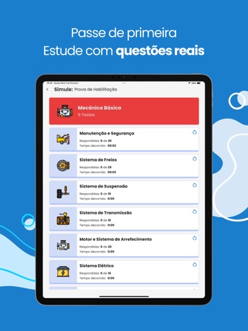 Simule: Simulado Detran 2026 iPad screenshot 2