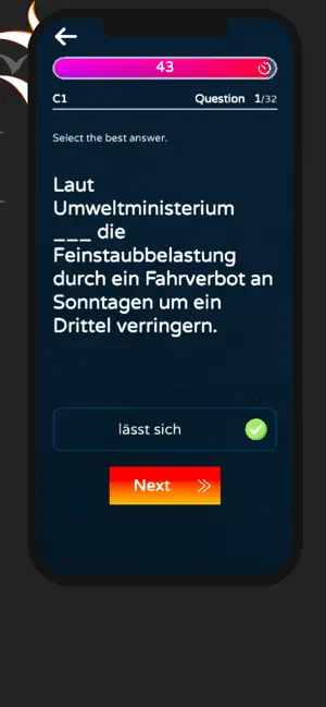 German Level Test & Learn screenshot 3