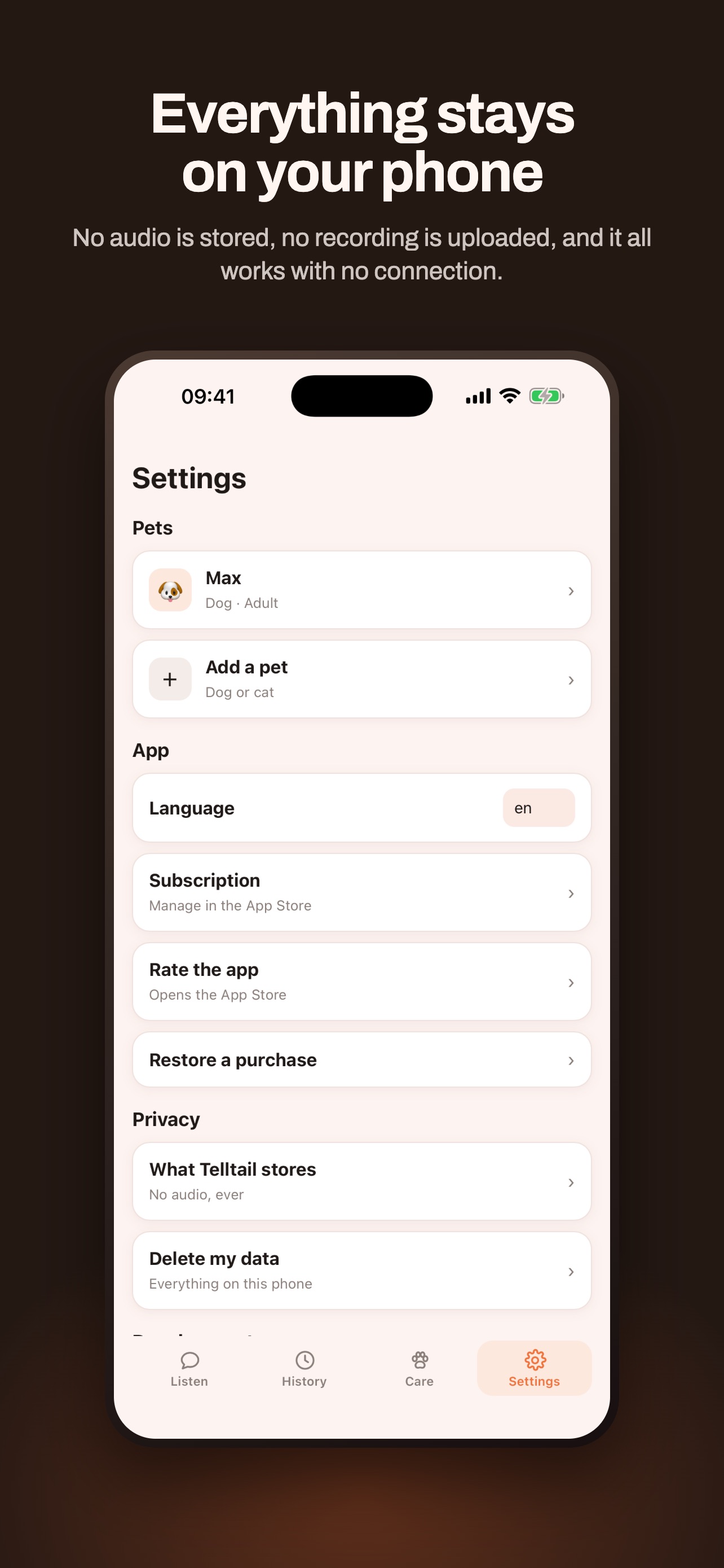 Screenshot 6 of Telltail: Dog & Cat Translator