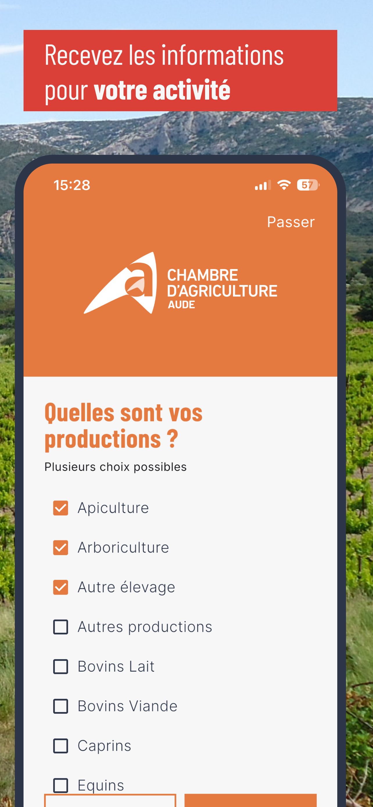 Chambre Agriculture Aude