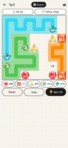 ExactLink - Gem Duo Puzzle Screenshot 1 of 8