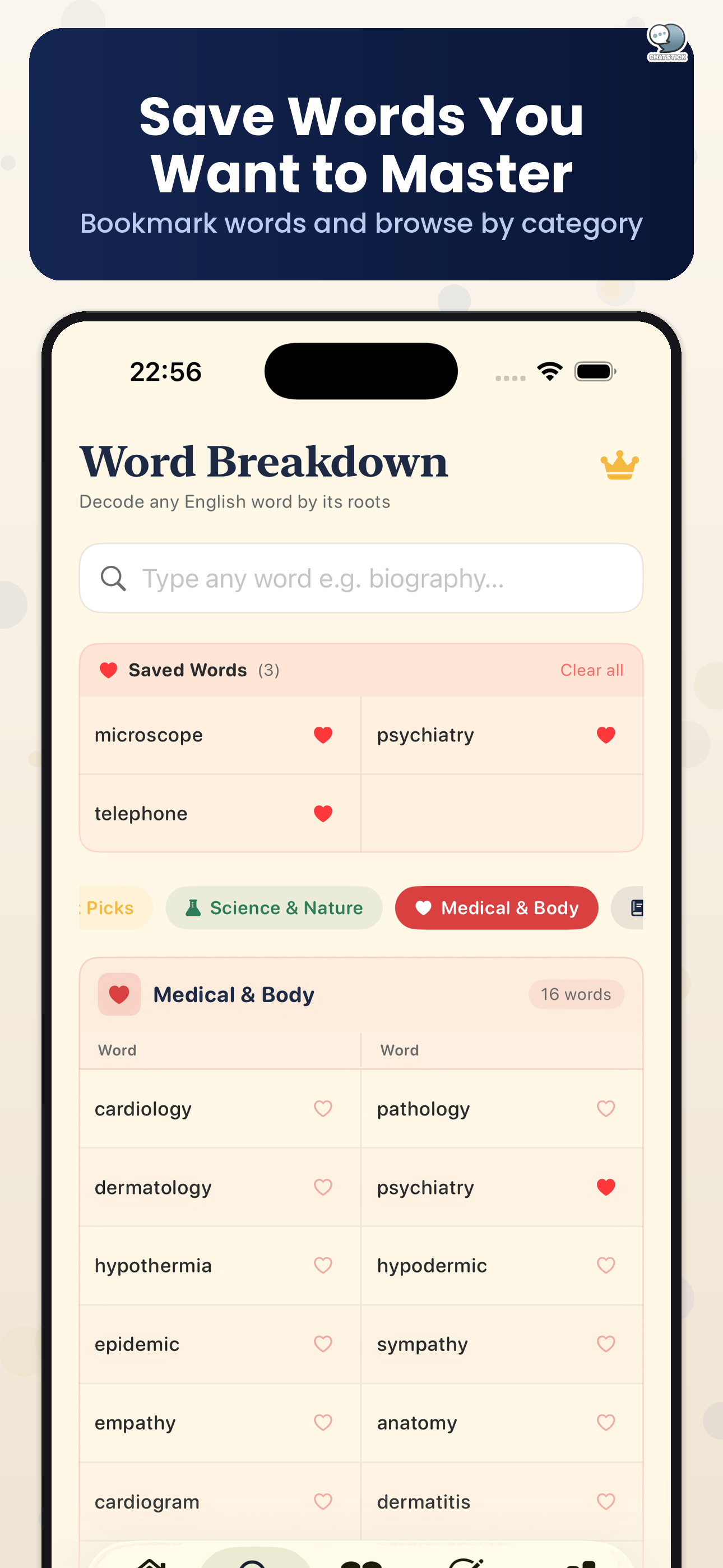 Vocab Roots by ChatStick