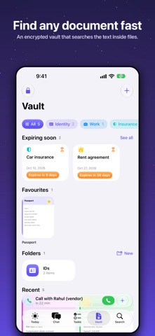 Orbit: Tasks, Alarms & Vault screenshot 5
