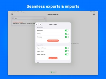 Pingman - A Ping Tool iPad screenshot