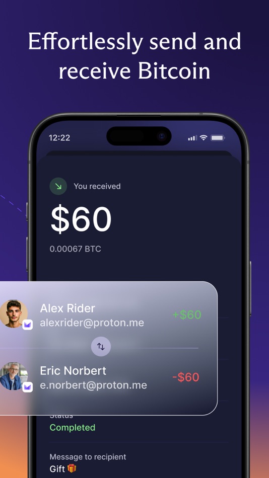 #2. Proton Wallet: Secure Bitcoin (iOS) بواسطة: Proton AG