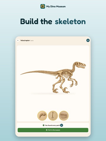 My Dino Museum: Dinosaur Games screenshot